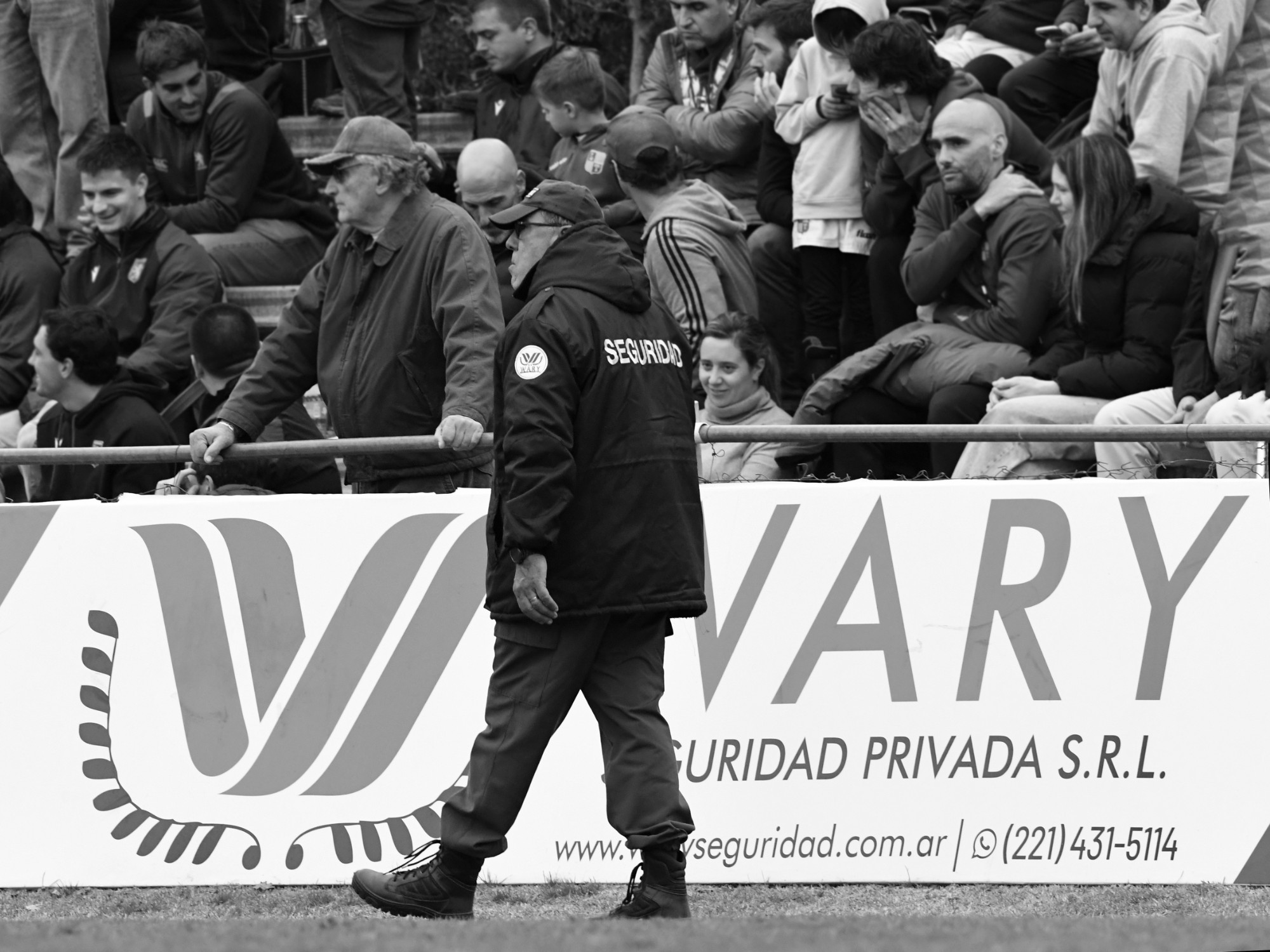 Vigilador de Wary Seguridad en servicio